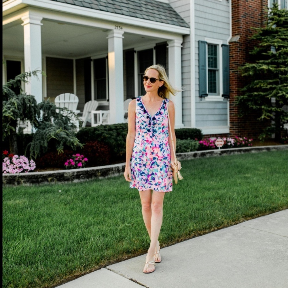 STUNNING Lilly Pulitzer Cabrey dress with tassels